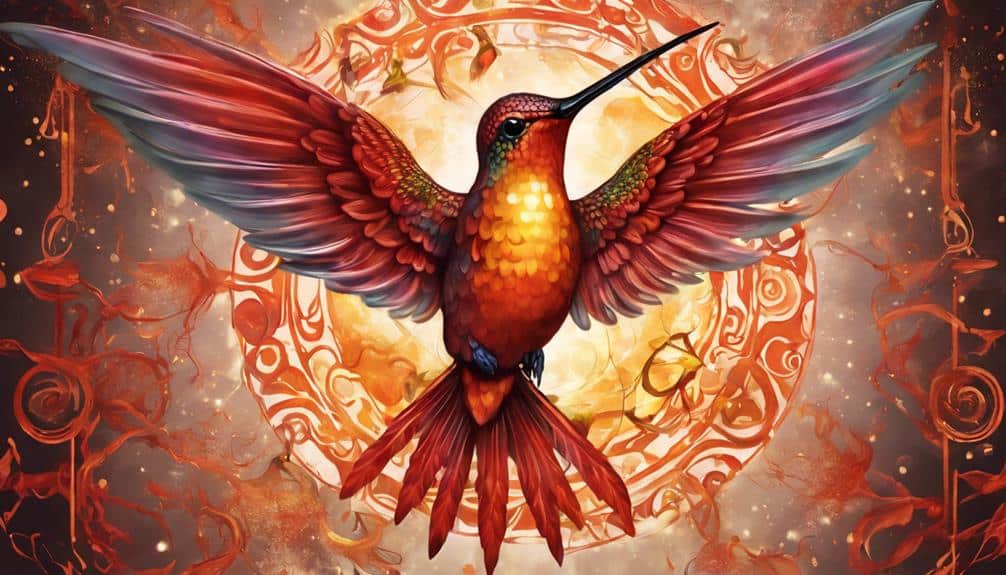 astrological symbolism of hummingbird