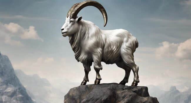 capricorn symbolizes the goat