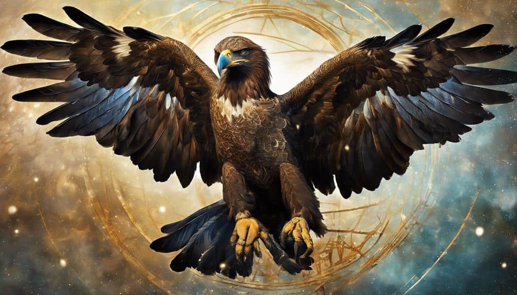 influential eagle in nature