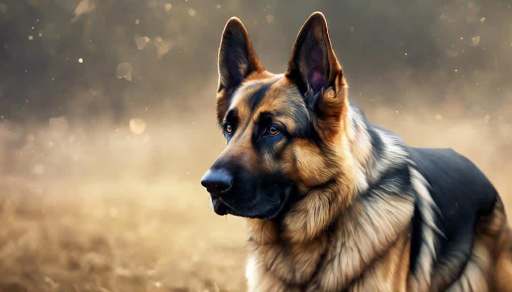 loyal intelligent protective dog