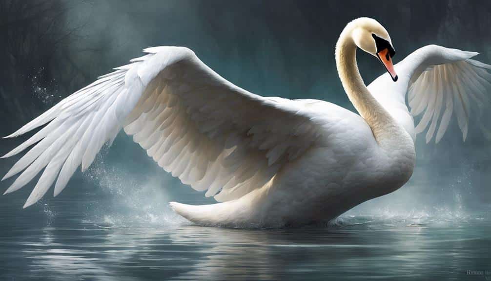 majestic water bird species